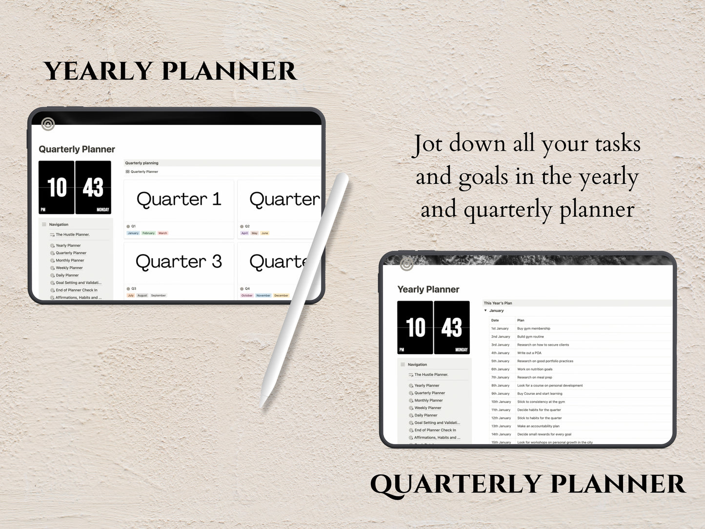 The Hustle Planner (Notion Version)