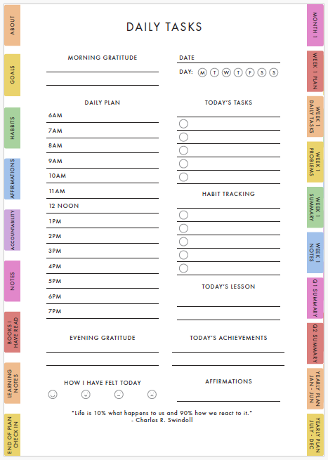 The Hustle Planner - (PDF Version)